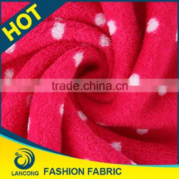 2015 New arrival Small MOQ High Quality anti piling fleece fabric