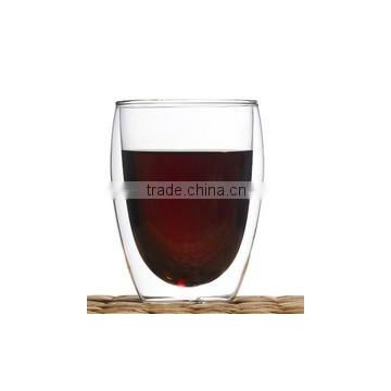 High quality beer pint glass cup and double wall glass coffee cup