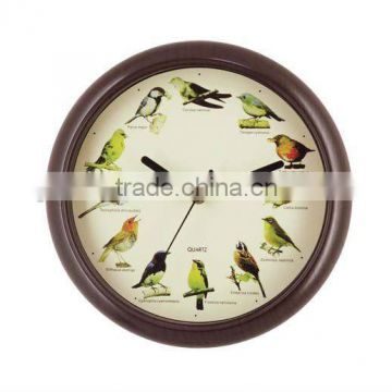 10 inch singing bird clock