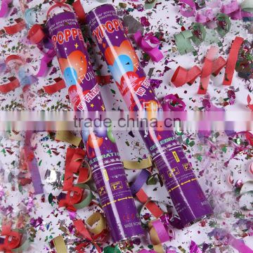 Colorful party celebration party popper for Holiday