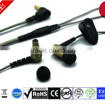Braided cable earphone/earphone with braided cord
