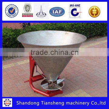 CDR stainless steel fertilizer spreader about china farm machinery distributors