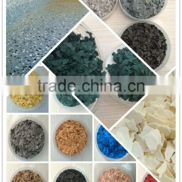 Granite effect /Marble surface Decorative colourful Flakes for Epoxy Floor Coating
