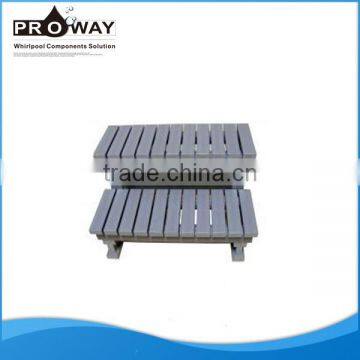 New Style Outdoor Spa PS(polystyrene) Material Layer Swimming Pool Spa Steps