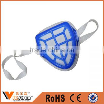 Non woven Filter Mask Blue Colour plastic nose dust mask cheap price from china factory