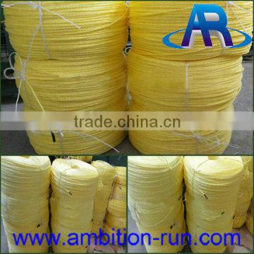 3mm yellow PE twine recycled rope