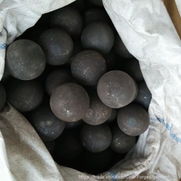 forged steel grinding media balls from suizhou gaincin, high quality forged steel balls