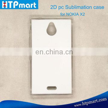 2D pc blank sublimation phone case cover for nokia x2ds