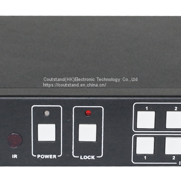 4K X 2K HDMI matrix 4x4 base on HDBaseT upto 100m with RS232 4PCS receiver Support HDMI 1.4 and HDCP1.4