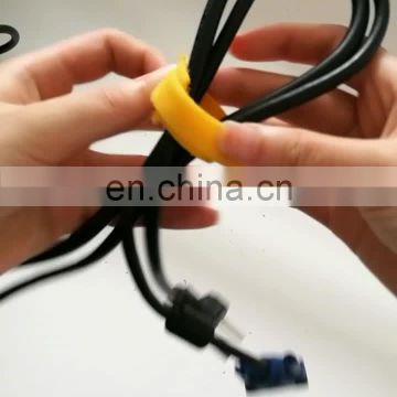 Waterproof self locking nylon black standard thin multipurpose cable tie