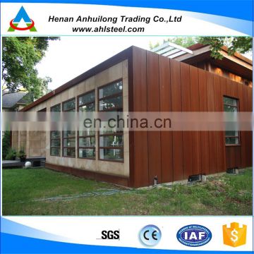 high quality corten steel wall cladding/ facades/ panel