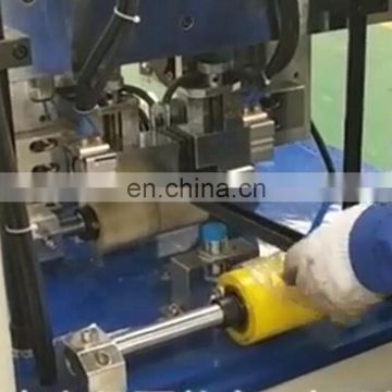 Excellent thermal break aluminum knurling machine with strip insertion