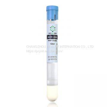 KEALOR Platelet Rich Plasma Separation PRP Tube with ACD Gel