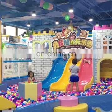 Kids Soft Indoor Playground with fiber glass components
