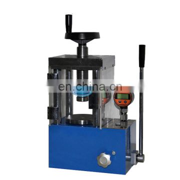 Digital Lab Pellet Powder Presser For Powder Metal Pressing