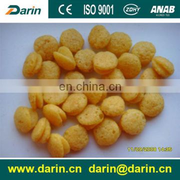 Best price twin screw extruder inflating puffed corn snack food extruder machine from Darin Machinery