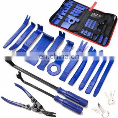 auto maintenance tools 19Pcs Auto Trim Removal Tool Kit Car plastic fastener auto clip extractor