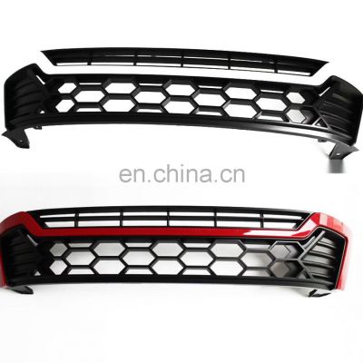 Top Quality  Front Grill Grille For Toyota Hilux Revo 2015 2017 ABS Material With Light