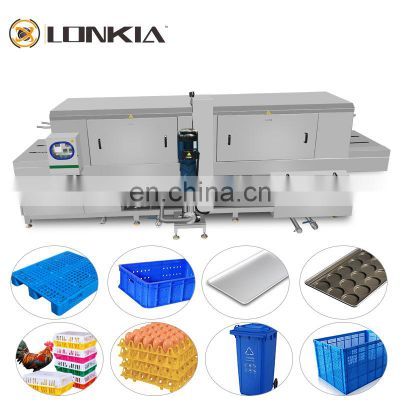 Industrial Basket Washing Machine Plastic Tray Automatic Basket/Crates Washing Machine Line