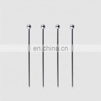 Factory Direct stainless steel cocktail stick fruit