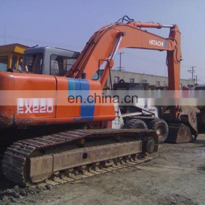 Cheap Hitachi EX220 crawler excavator in Shanghai