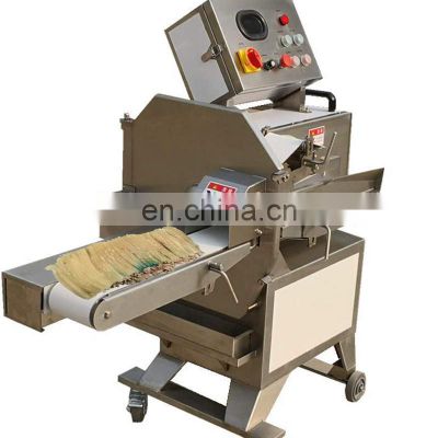 Good Price  Cooked Meat Stripping Machine / Pig Ear Slicer / Smoked Meat Shredder