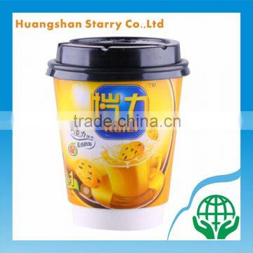 Lid Cover Coating Paper Disposable Milk Tea Cup