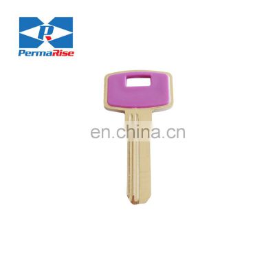 Factory wholesale price llaves security blank keys Wholesale plastic Brass Metal Door Key Blanks
