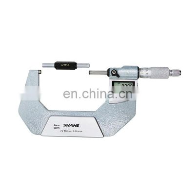 IP65 0.001mm 75-100mm Waterproof Micron Digital micrometer electronic micrometer Digital outside micrometer