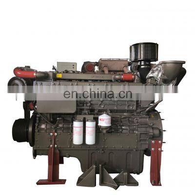 Cheap price 380hp Yuchai YC6T series water cooled YC6T380C marine diesel engine