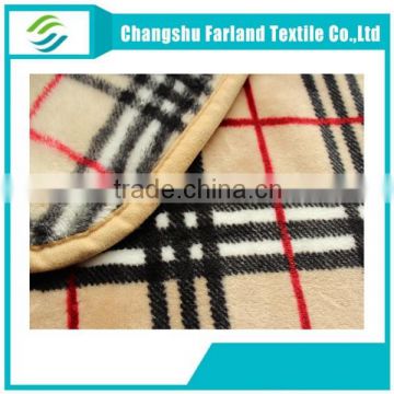 polyester flannel fleece blanket fabric for home textile
