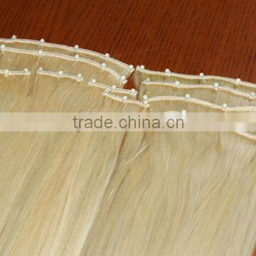 wholesale price easy micro silicone ring hair weft