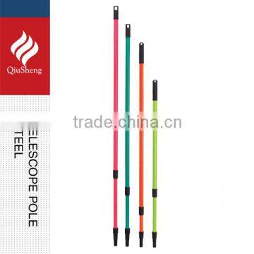 colorful steel telescopic pole/extension pole /adjustable pole construction tools accessories /window cleaning poles
