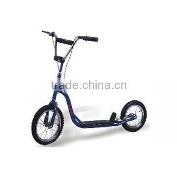 14' big wheels kick balance bike scooter