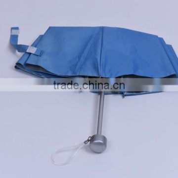 made in china 21''*8K high quality silver colloid fabric umbrella