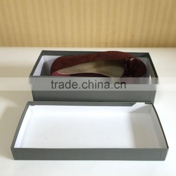 Recyclable feature custom made wholesale shoe boxes