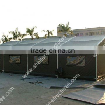 Green color MPT series shelter military tent for sale exported in chile