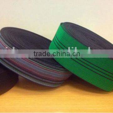 range of colors available elastic/stretchy webbing for sofa/furniture