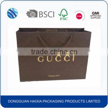 Coated art paper cloth shopping bag