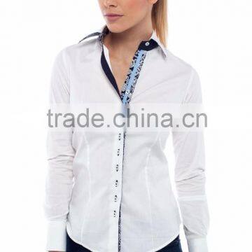 Beautiful Pure Cotton White Shirts for Women from Turkey - Free Shipping Worldwide