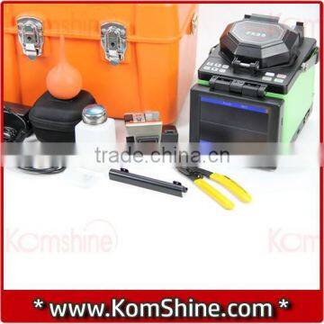 Nanjing optic drop cable Fusion splicer Komshine FX35H fiber splicing machine w/cleaver equal to INNO IFS-10 fusion splicer