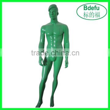 Customized multiple colors standing male model