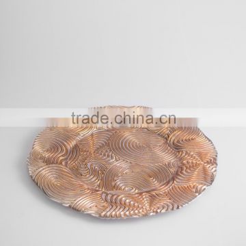 SAMYO customized high quality glass charger plate OEM/ODM