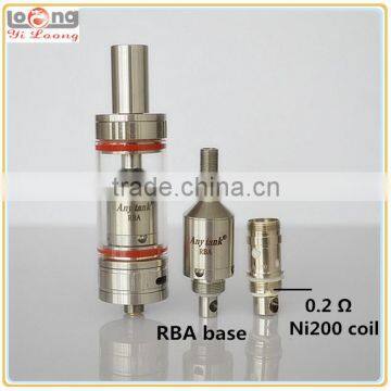 Yiloong new 0.2ohm sub tank melo atomizer anytank rex dry herb vaporizer