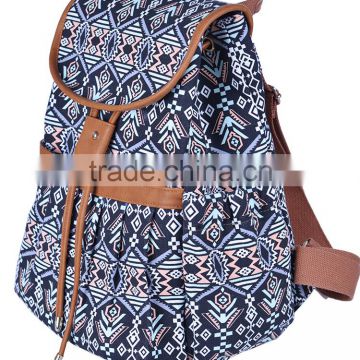 hot sale 2016 canvas backpack for women