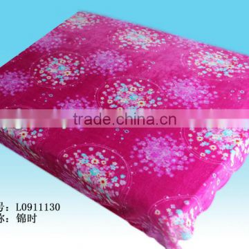 Wholesale 100%Polyester super soft Coral Fleece Blankets NO.1455