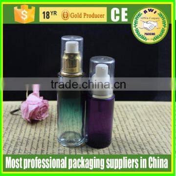 all win cosmetic 50ml glass lotion bottles with pump dispenser