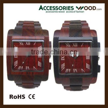 New pattern wooden watch for woman and lady