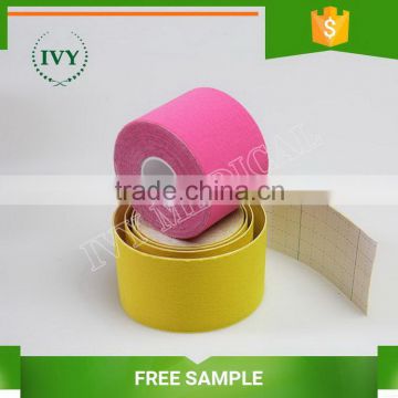 Cheap new arrival adhesive printed kinesiology tape