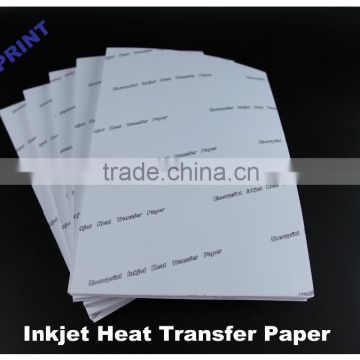 Dark A3 heat transfer paper for cotton t-shirt